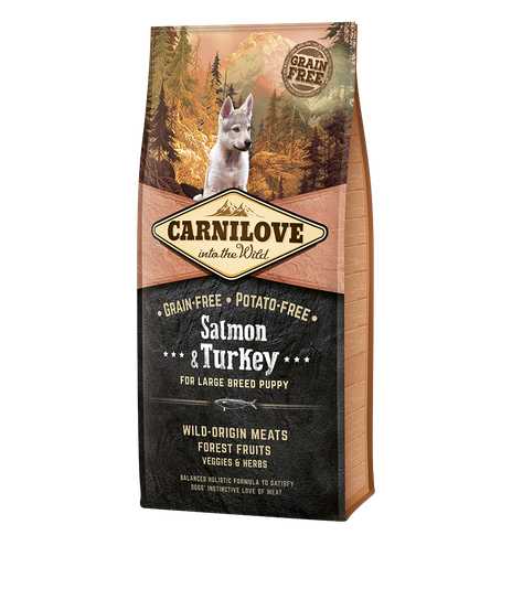 Carnilove Puppies Large Salmon & Turkey - 12kg