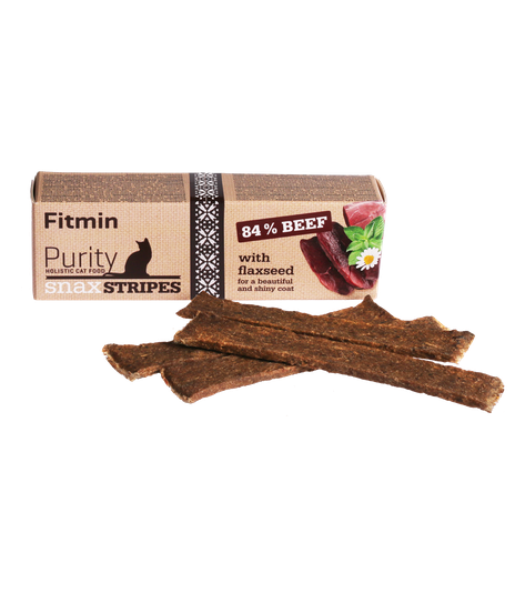 Fitmin Purity Cat Snax Stripes Beef 35g