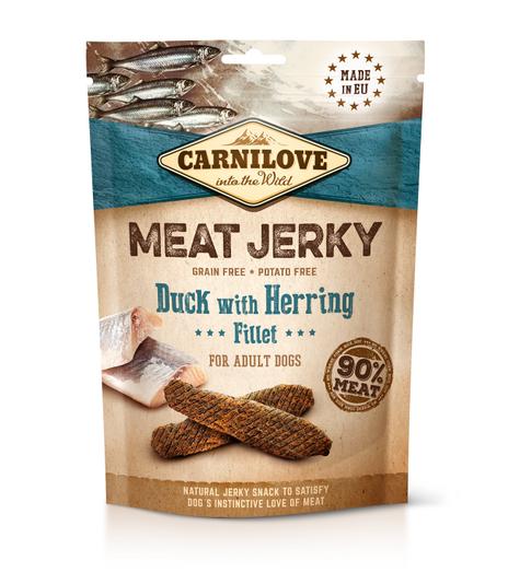 Carnilove Jerky Duck with Herring Fillet 100g