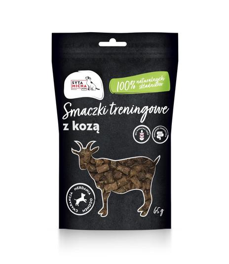 Smaczki treningowe z kozą 65g