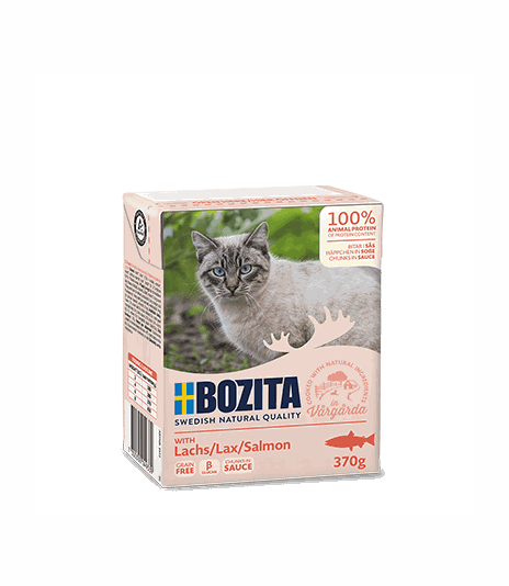 Bozita kawałki w sosie z łososiem 370g