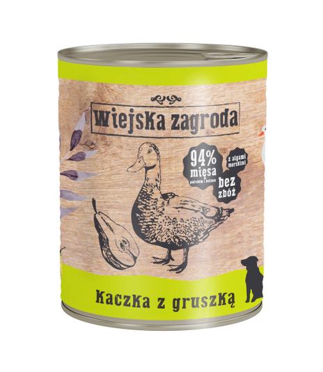 Wiejska Zagroda Kaczka z gruszką 800g