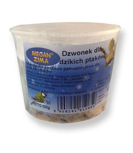 Dzwonek tłuszczowy dla ptaków zimujących - 400g
