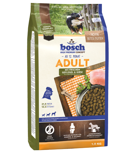Bosch Adult Poultry & Millet - 3kg