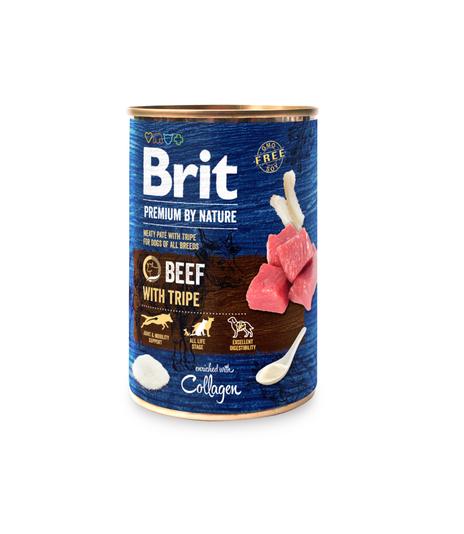 Brit Premium by Nature Adult Beef & Tripes 400g