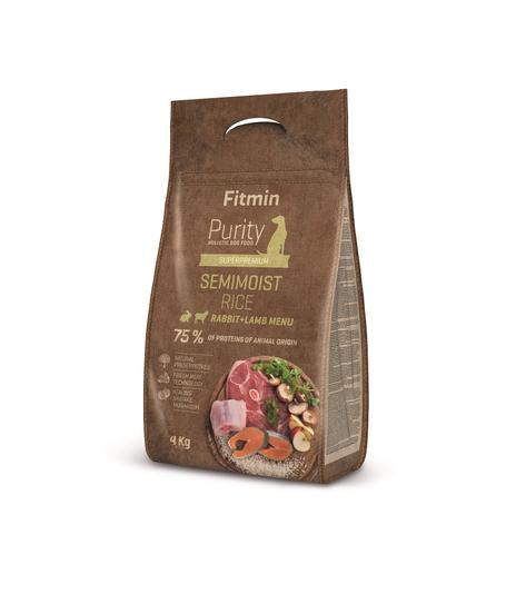 Fitmin Purity Dog Rice Semimoist Rabbit & Lamb 4kg