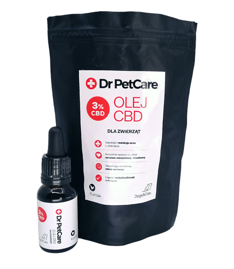 Dr Petcare Olejek CBD 3% kurczak 15ml