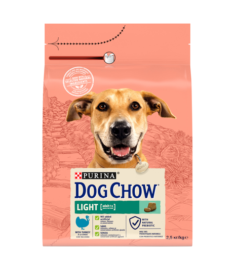 Purina Dog Chow Adult Light 1+ Turkey 2,5kg