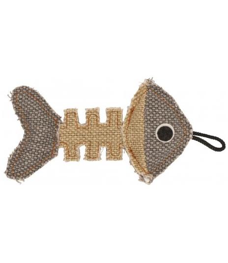 Szkielet ryby z mocnego materiału 14 x 7,5 cm