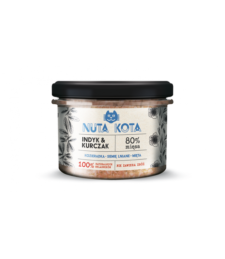 Nuta Kota Indyk i kurczak 200g