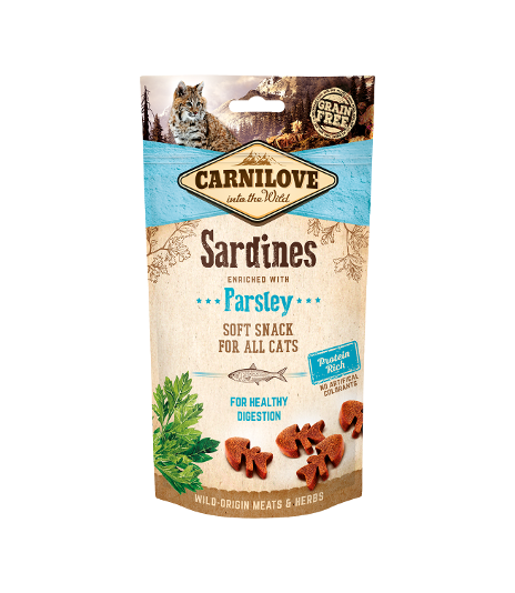 Carnilove Semi-Moist Sardine enriched with parsley 50g