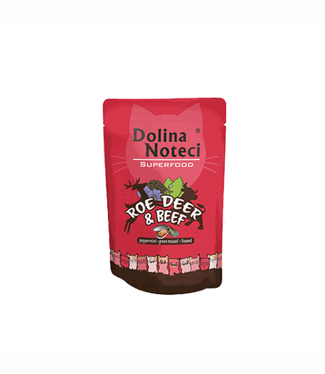 Dolina Noteci Superfood sarna, wołowina saszetka 85g