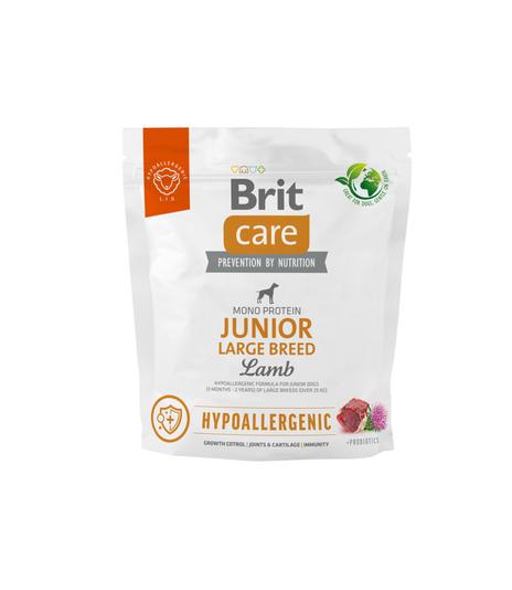 Brit Care Dog Hypoallergenic Junior Large Breed Lamb 1kg