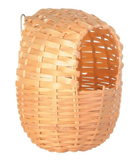 Gniazdo z bambusa - naturalny kształt - 11x12cm