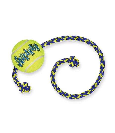 SqueakAir Ball with Rope M Kong