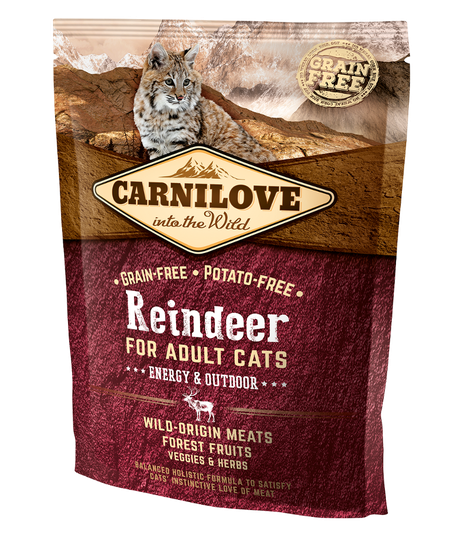 Carnilove Cat Reindeer Energy & Outdoor - 0,4kg