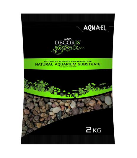 Natural Multicolored Gravel 5-10mm 2kg