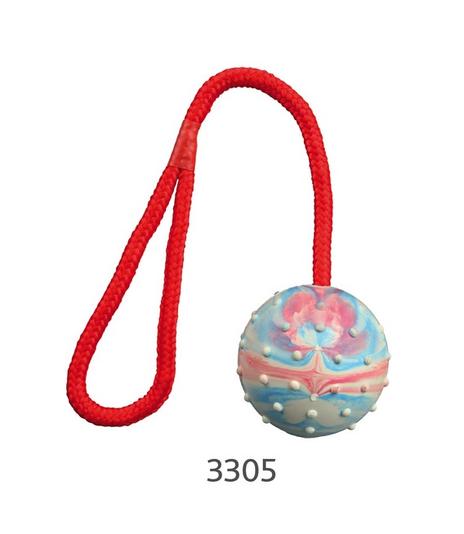 Piłka gumowa na sznurze - 6cm/30cm
