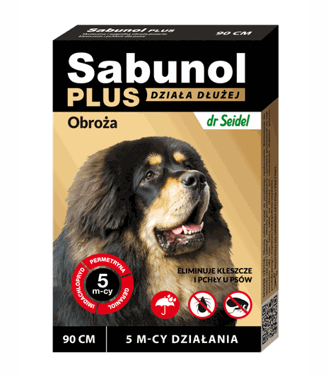 Obroża bójcza Sabunol Plus 90cm