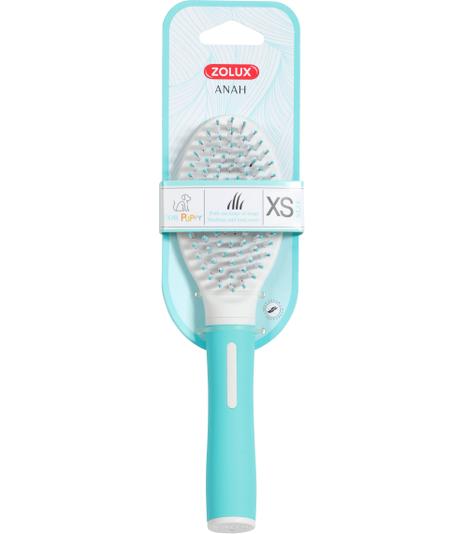 Szczotka z podwójnym włosiem dla szczeniąt Anah
