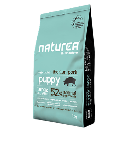 Naturea Puppy Large Breed Iberian Pork 12kg