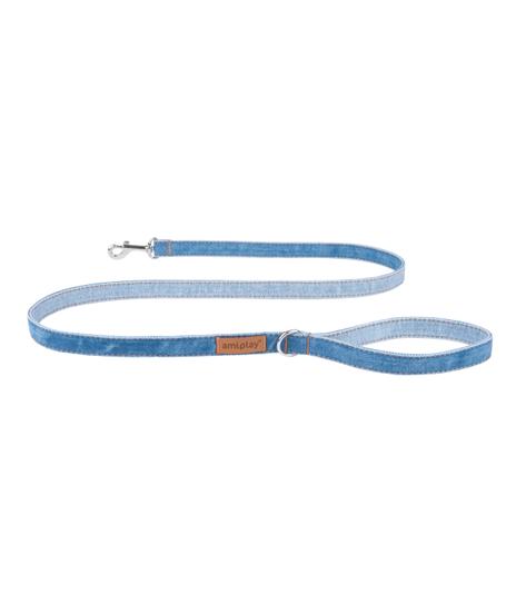 Smycz Amiplay Denim 140 cm x 2,5 cm