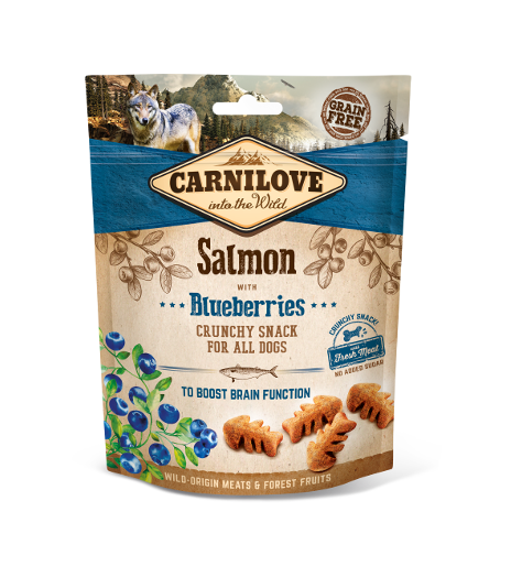 Carnilove Crunchy Snack Salmon & Blueberries - 200g