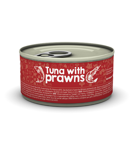 Naturea Tuna with Prawns 85g