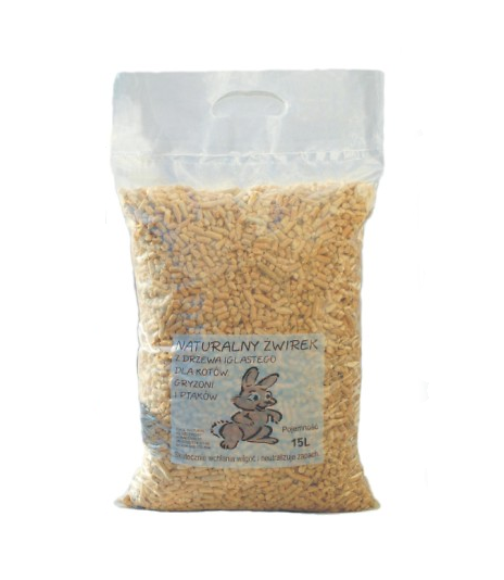 Żwirek drewniany - 15l