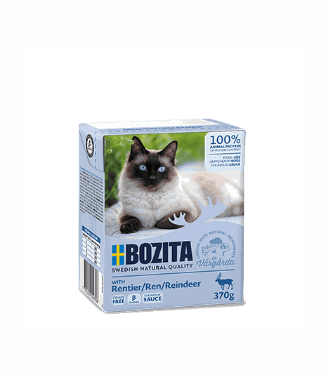 Bozita kawałki w sosie z mięsem renifera 370g