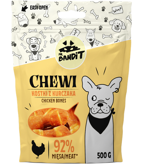 Mr. Bandit Chewi Kostki z kurczaka 500g
