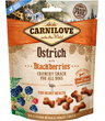 Carnilove Crunchy Snack Ostrich & Blackberries - 200g