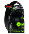 Flexi Black Design M 5m linka